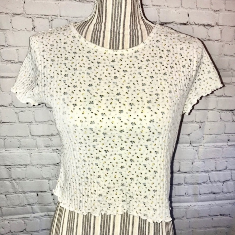 American Eagle coquette floral crop top. (free with purchase of another item)